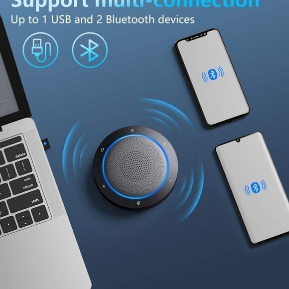 Kaysuda Bluetooth Wireless Speakerphone NWT - Picture 12 of 14